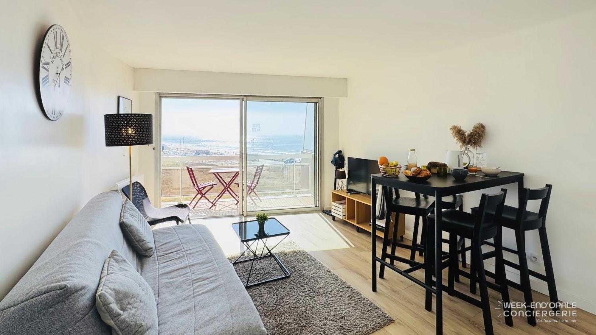 Appartement Vue Mer Au Pied De La Plage De מרלימונט-פלאז' מראה חיצוני תמונה